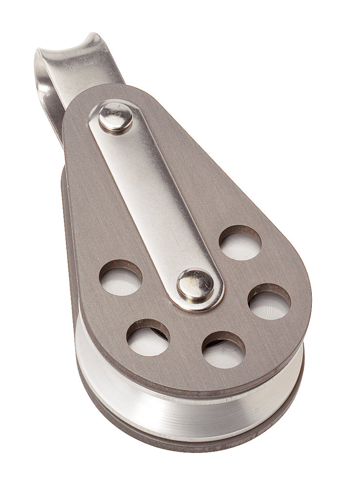Barton 51mm aluminium high load block with fixed eye