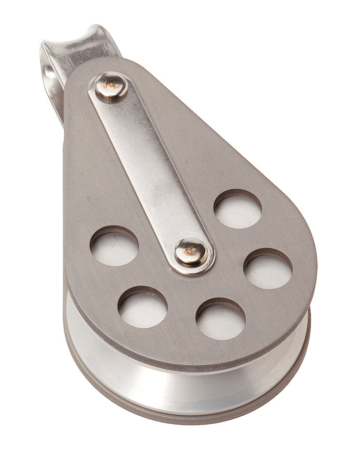 Barton 63mm aluminium high load block with fixed eye