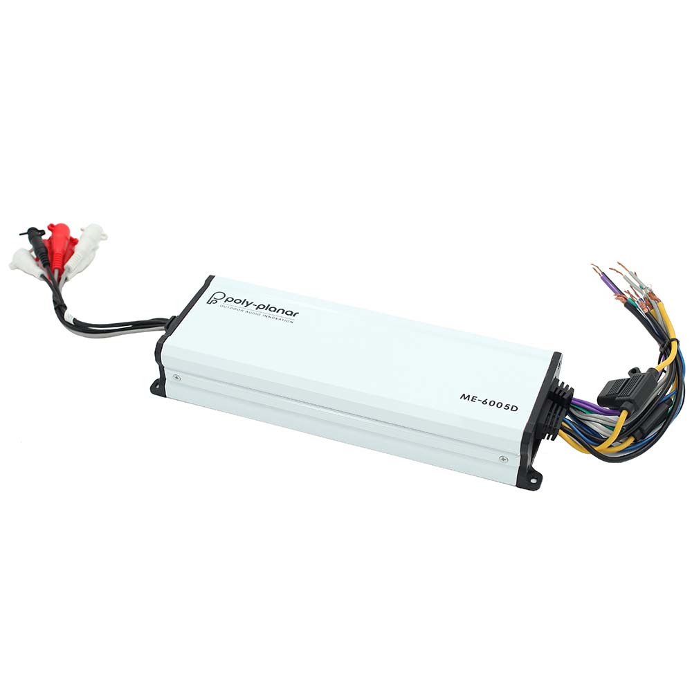 Poly-Planar ME-6005D 5 Channel Amplifier - 600 Watts | SendIt Sailing