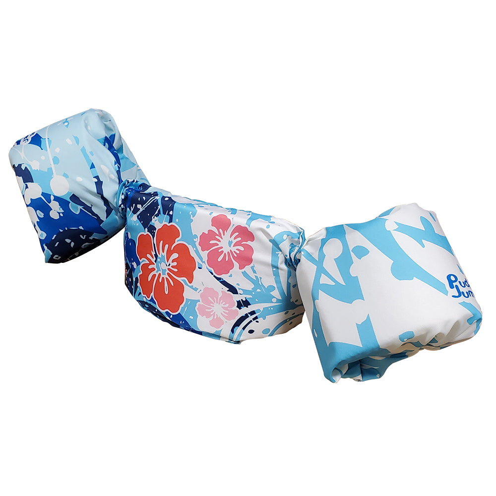 Puddle Jumper Life Jacket Kids Deluxe - Flowers - 30-50lbs | SendIt Sailing