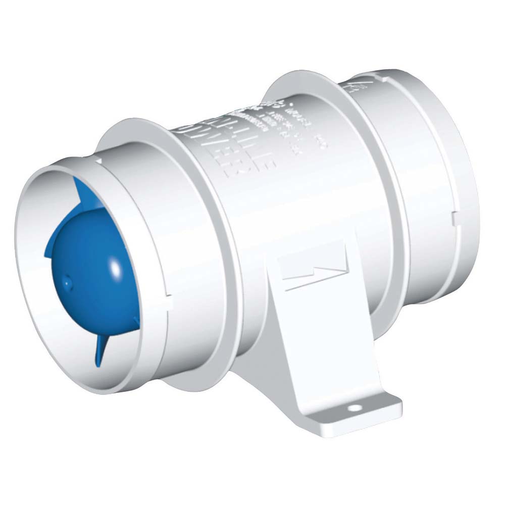 Rule In-Line 3in Bilge Blower - 24V | SendIt Sailing