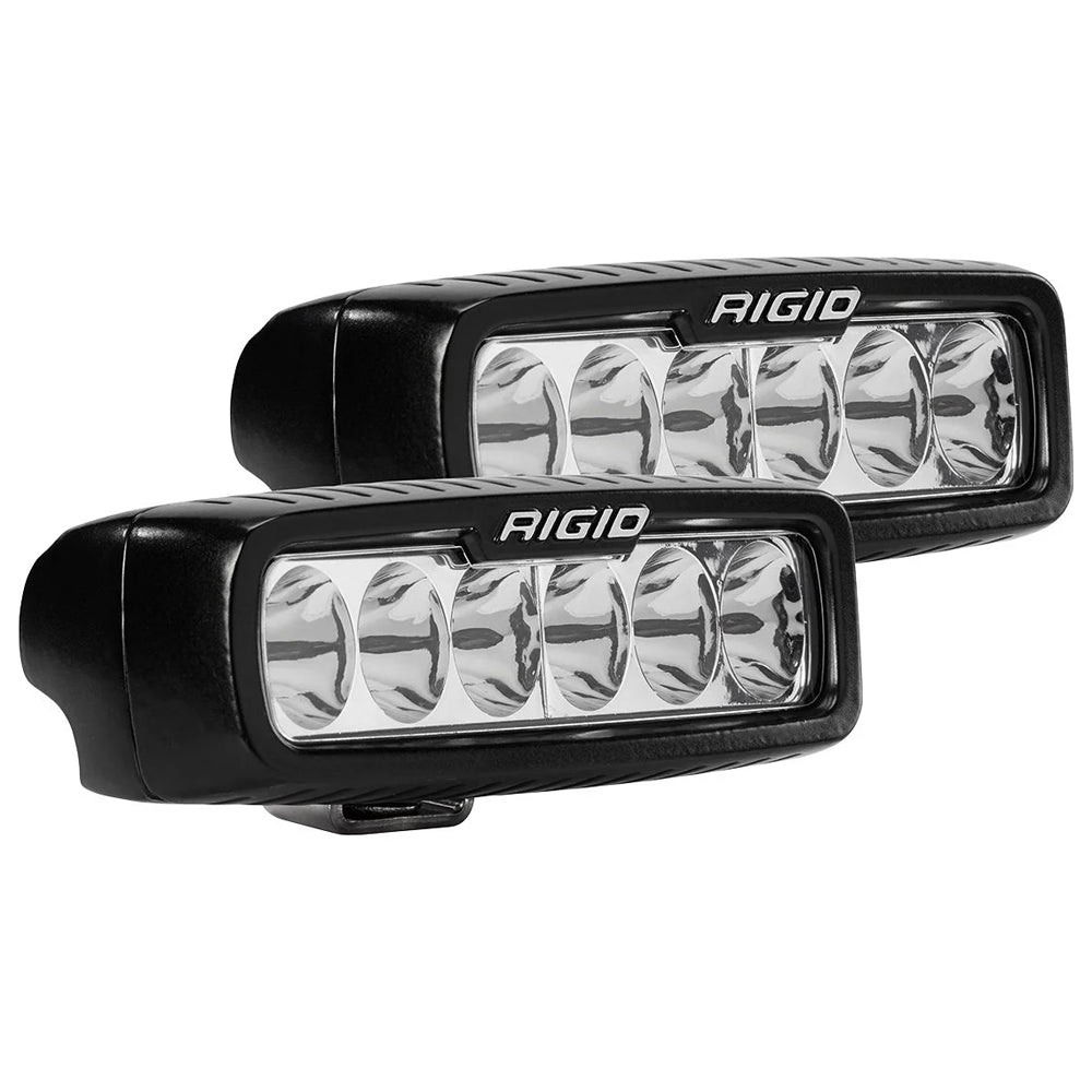 RIGID Industries SR-Q Series PRO Driving Surface Mount Pair Black Lights | SendIt Sailing