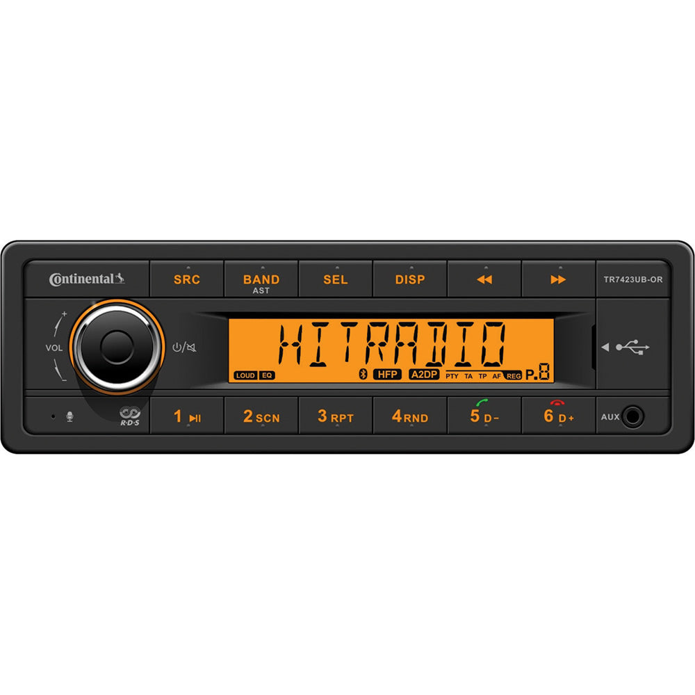 Continental Stereo with AM/FM/BT/USB - 24V | SendIt Sailing