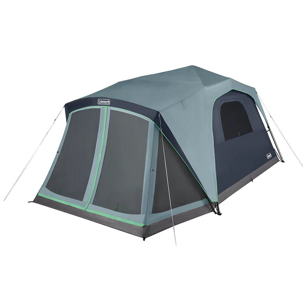 Coleman Skylodge 10-Person Instant Camping Tent with Screen Room - Blue Nights | SendIt Sailing