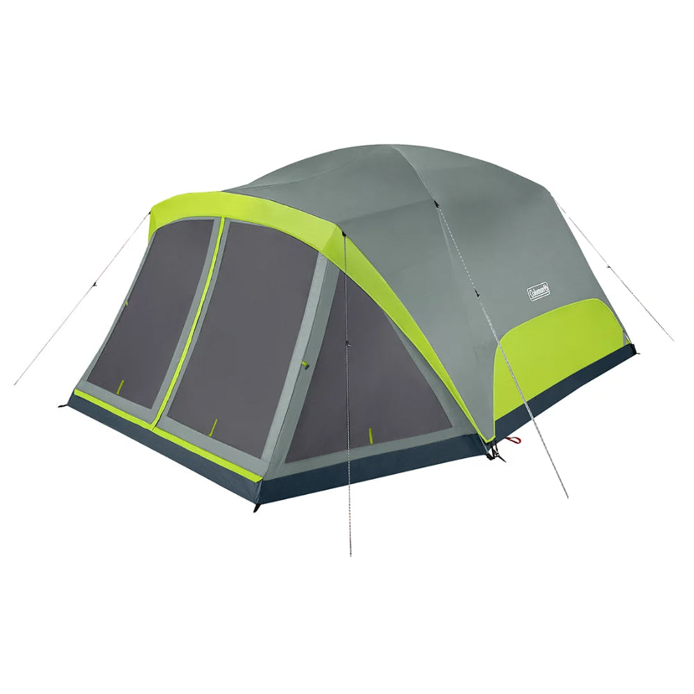 Coleman Skydome 8-Person Camping Tent with Screen Room, Rock Grey | SendIt Sailing