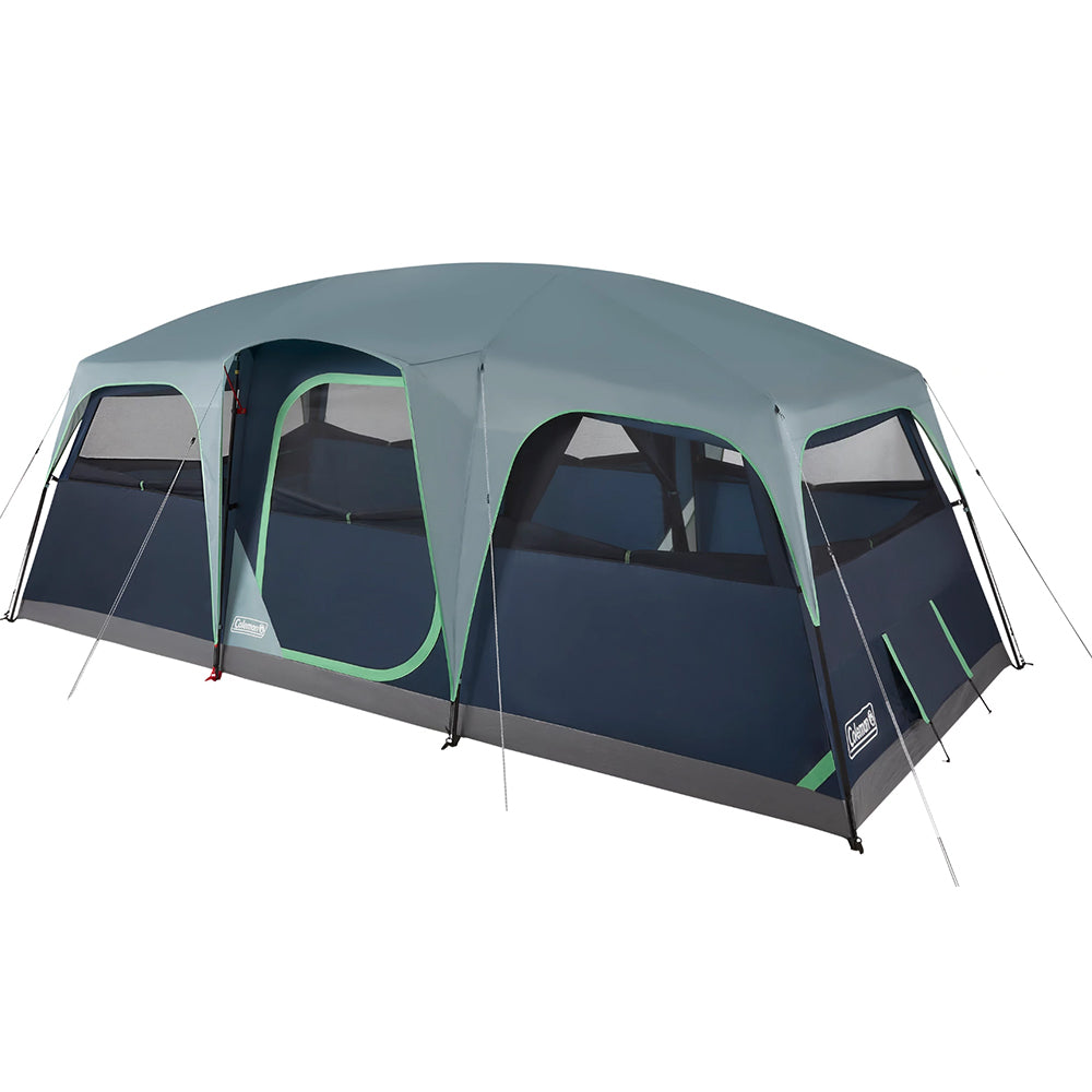 Coleman Sunlodge 10-Person Camping Tent - Blue Nights | SendIt Sailing