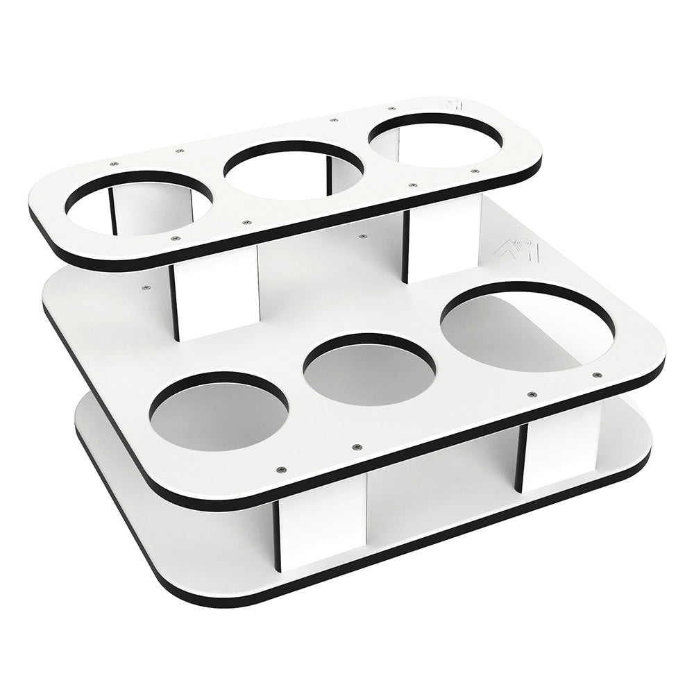 Magma Square Double Stack Side Caddy Party Table | SendIt Sailing