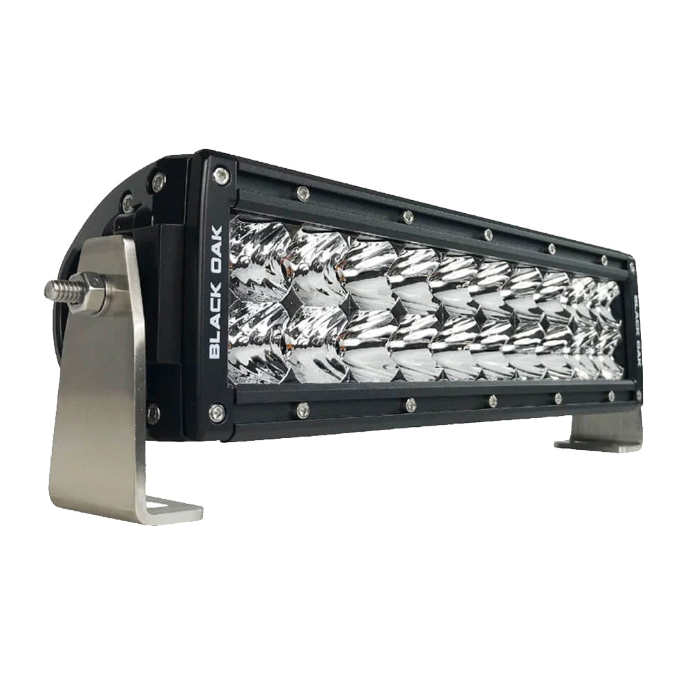 Black Oak Pro Series Double Row Combo 10in Light Bar - Black | SendIt Sailing