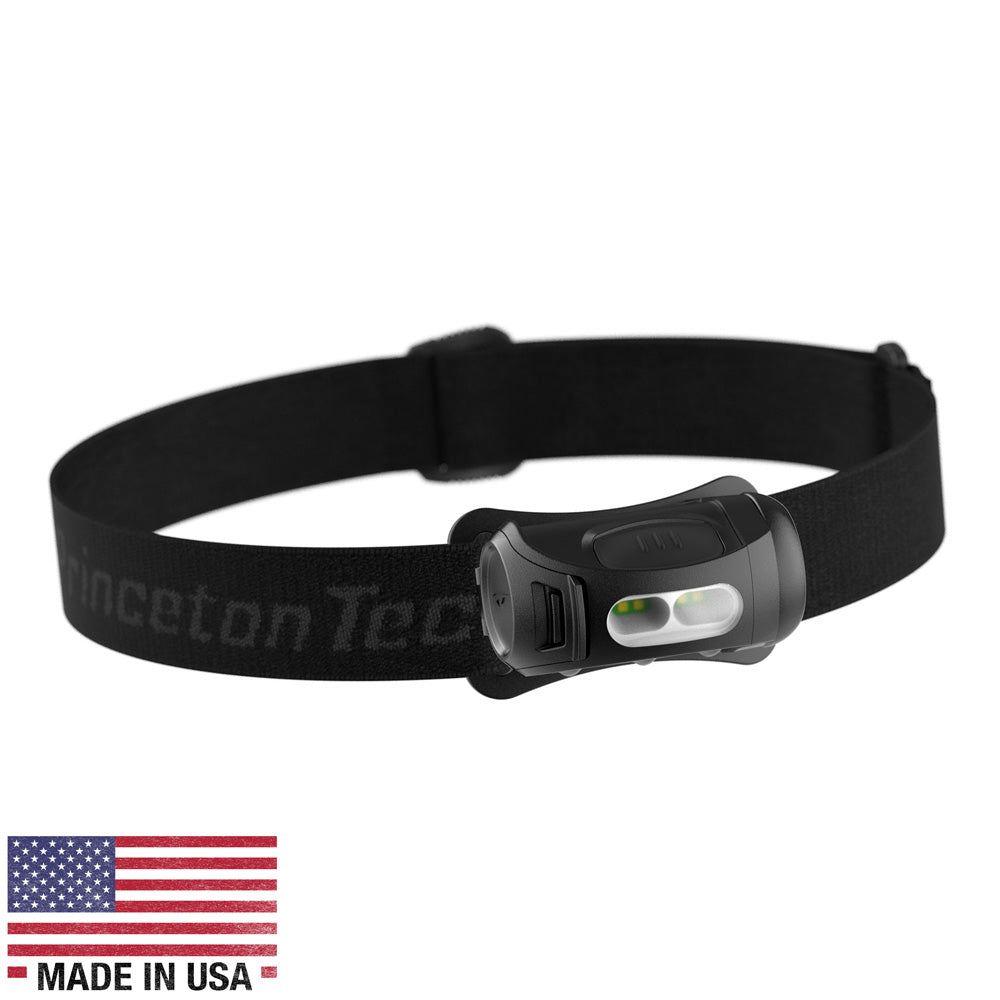 Princeton Tec Fred Headlamp - Black with Red LED | SendIt Sailing