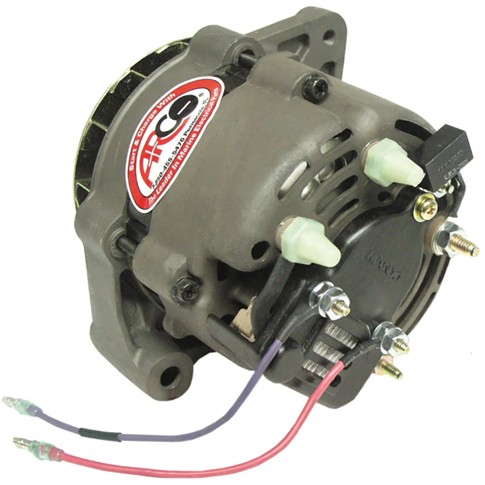 ARCO Marine Premium Replacement Alternator with Single Groove Pulley - 12V, 55A | SendIt Sailing