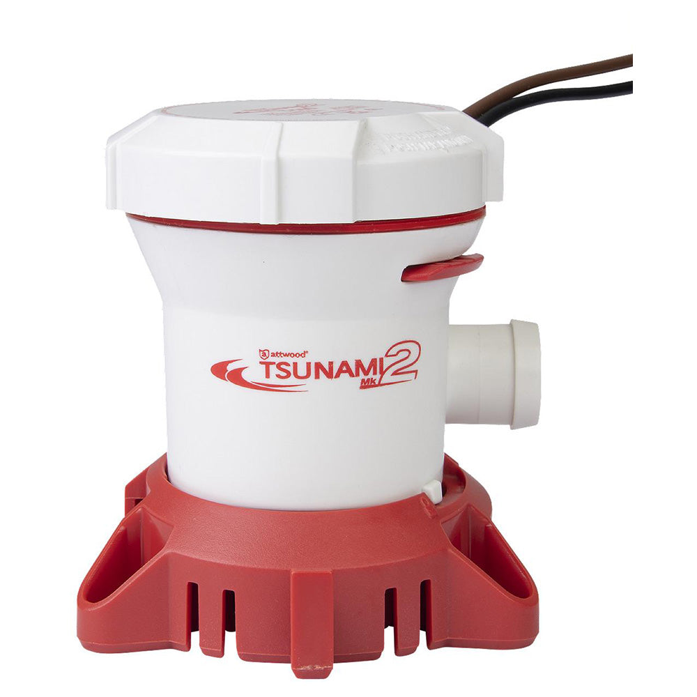 Attwood Tsunami MK2 Manual Bilge Pump - T500 - 500 GPH and 12V | SendIt Sailing