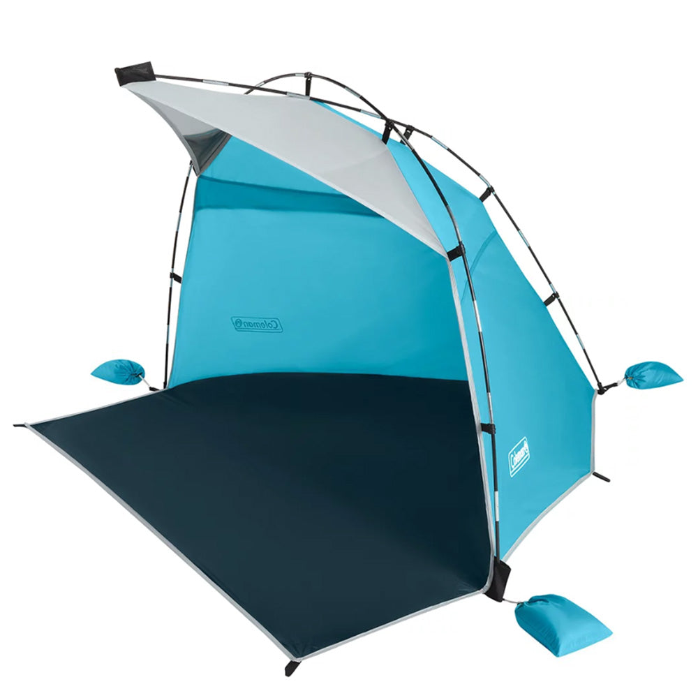 Coleman Skyshade Small Compact Beach Shade - Caribbean Sea | SendIt Sailing