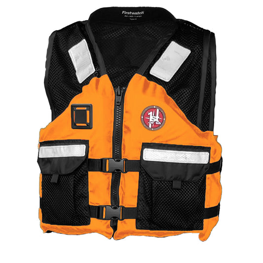First Watch AV-5001 Mesh Crew Vest Hi-Vis | SendIt Sailing