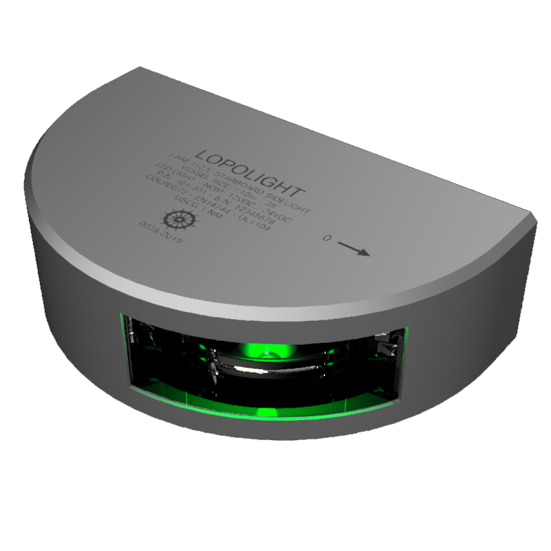 Lopolight 1nm Starboard Silver | SendIt Sailing