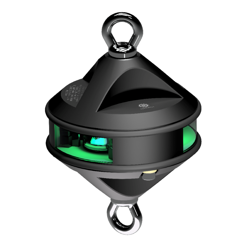 Lopolight 3nm 360 Degree Green Hoist Black H2 | SendIt Sailing