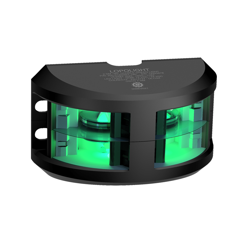 Lopolight 3nm 180 Degree Green Double Black | SendIt Sailing