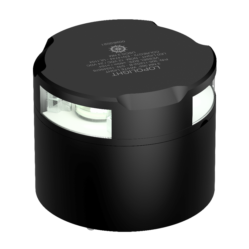 Lopolight 3nm 360 Degree White Black | SendIt Sailing