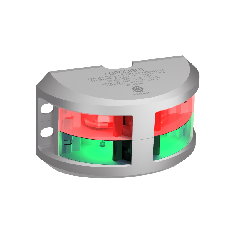 Lopolight 2nm 180 Degree Red And Green Combined Light | SendIt Sailing