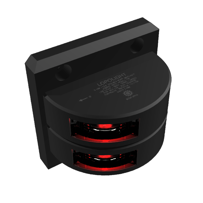 Lopolight 3nm Double Port Black | SendIt Sailing