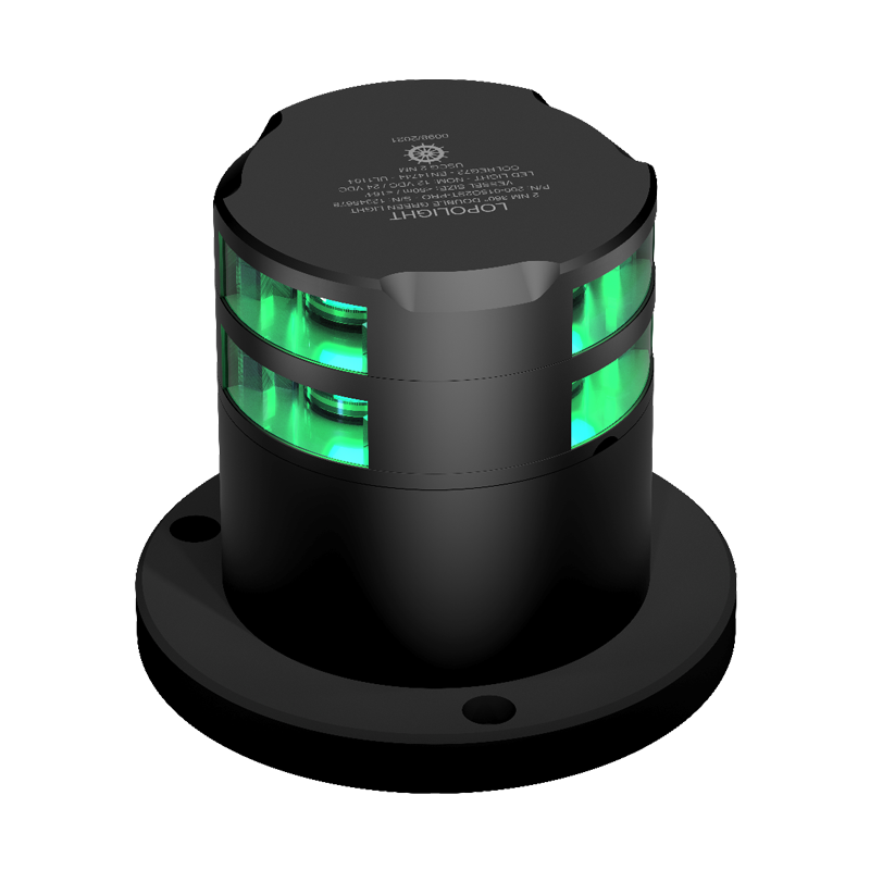 Lopolight 3nm 360 Degree Double Green Black | SendIt Sailing