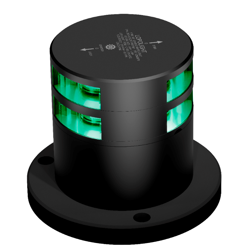 Lopolight 3nm 180 Degree Green Double Black Pro-Series | SendIt Sailing