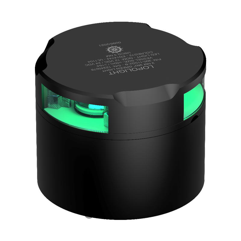Lopolight 3nm 360 Degree Green Black | SendIt Sailing