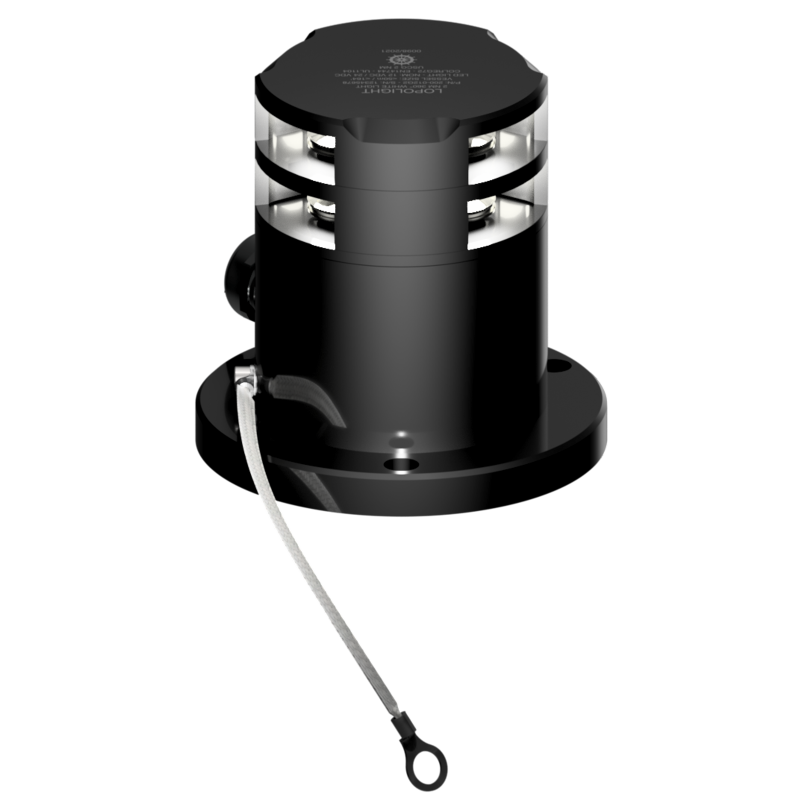 Lopolight 3nm 360 Degree White Double Dimmable Black | SendIt Sailing