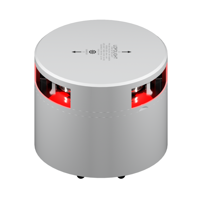 Lopolight 3nm 180 Degree Red Silver | SendIt Sailing