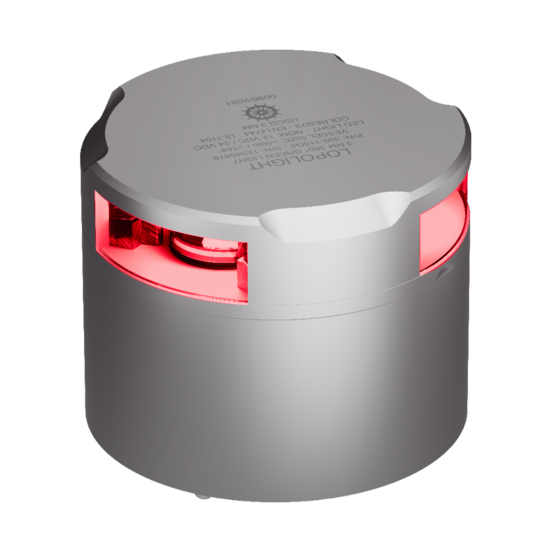 Lopolight 3nm 360 Degree Red Silver | SendIt Sailing
