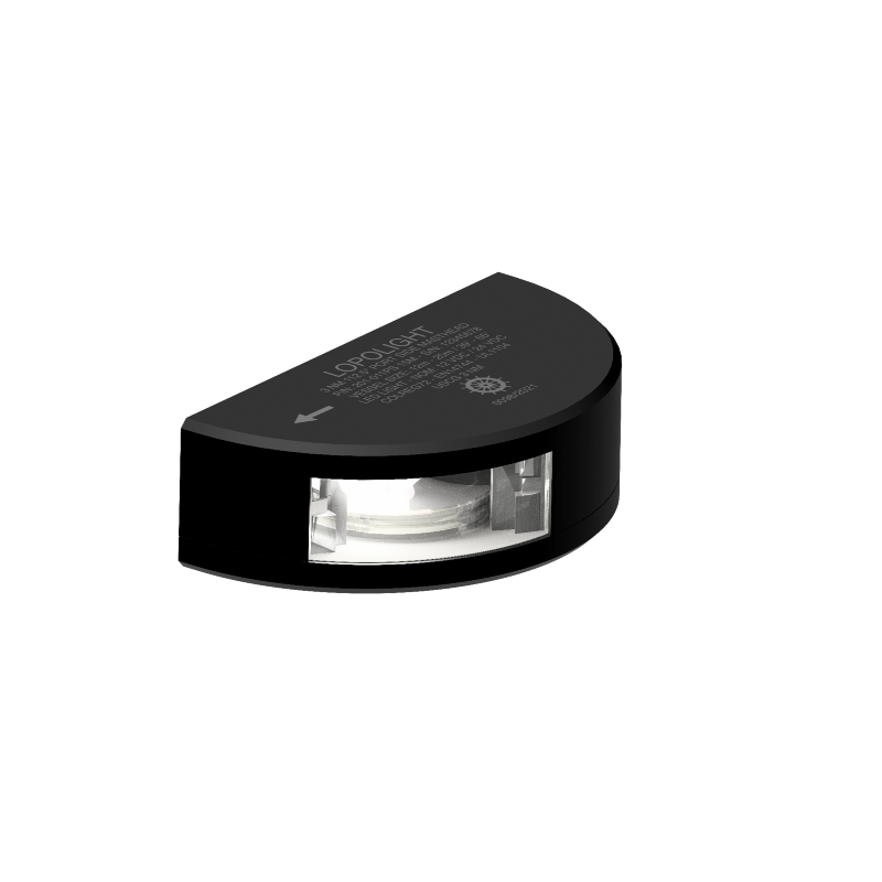 Lopolight 3nm Masthead Port Side Only 15m Cable Black | SendIt Sailing