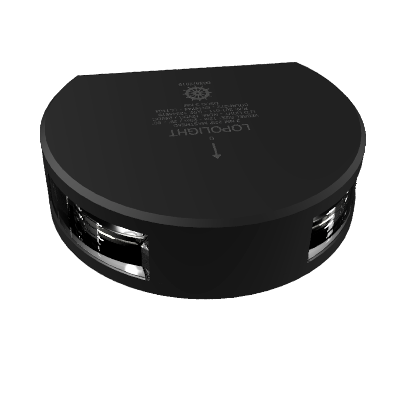 Lopolight 3nm Masthead Black | SendIt Sailing