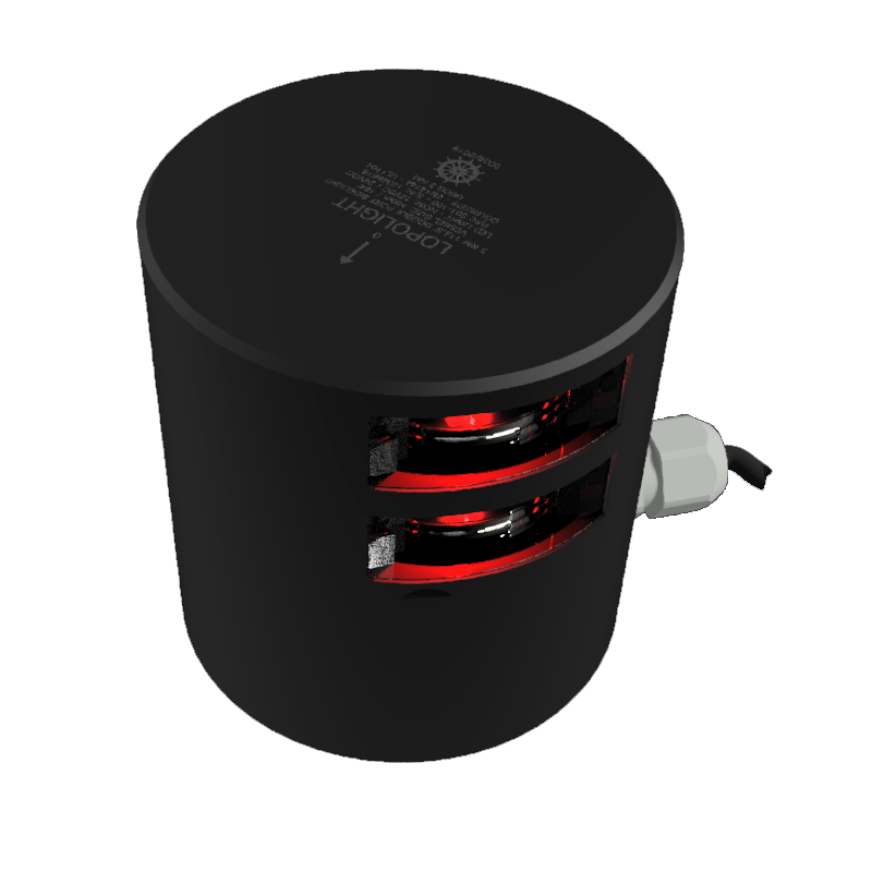 Lopolight 3nm Double Port Black | SendIt Sailing