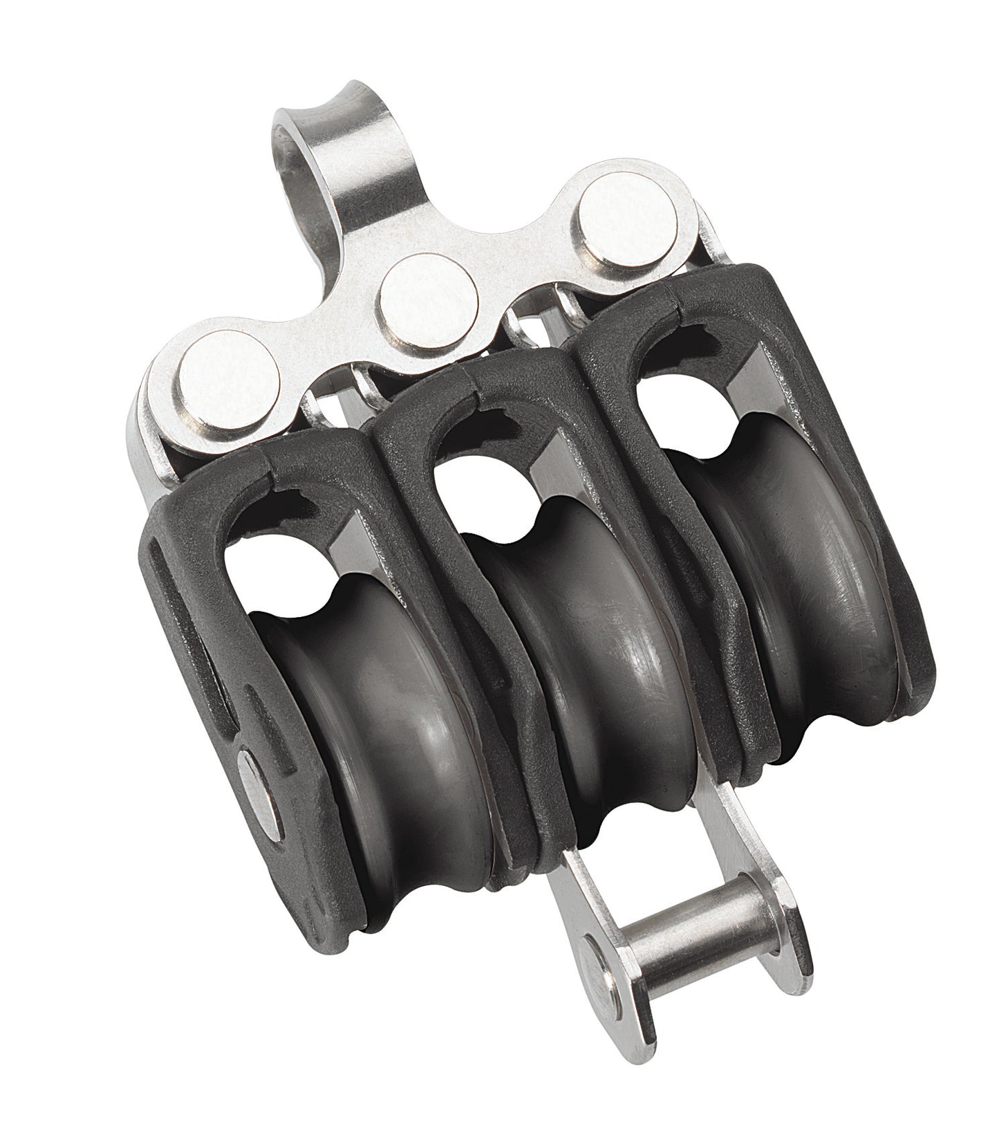 Barton Marine Size 0 20mm Ball Bearing Pulley Block Triple Fixed Eye & Becket | SendIt Sailing