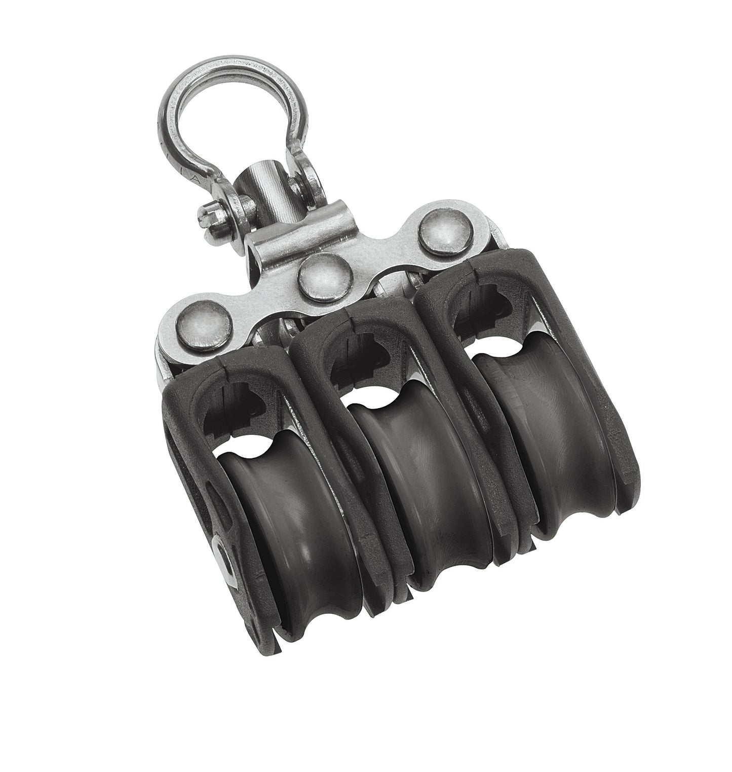 Barton Marine Size 0 20mm Ball Bearing Pulley Block Triple With Swivel | SendIt Sailing