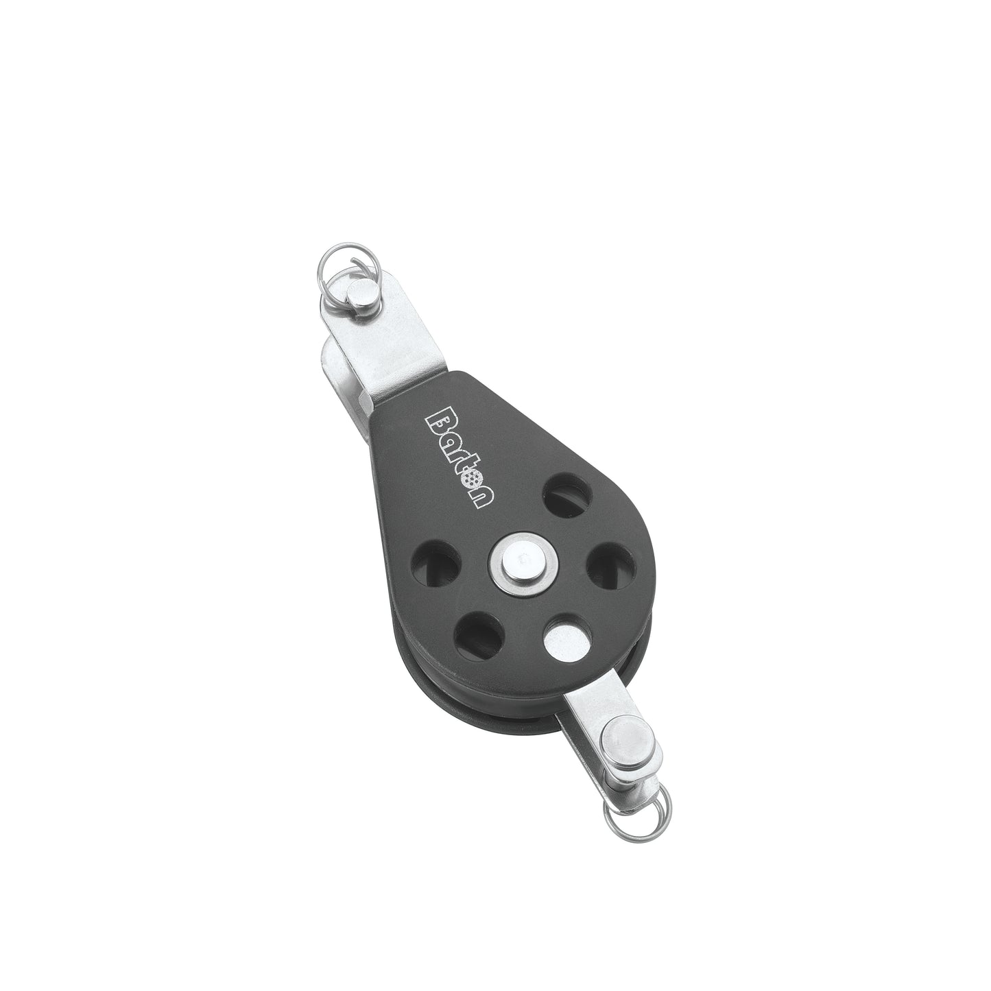 Barton Marine Size 2 35mm Ball Bearing Pulley Block Single Double Tang & Becket | SendIt Sailing