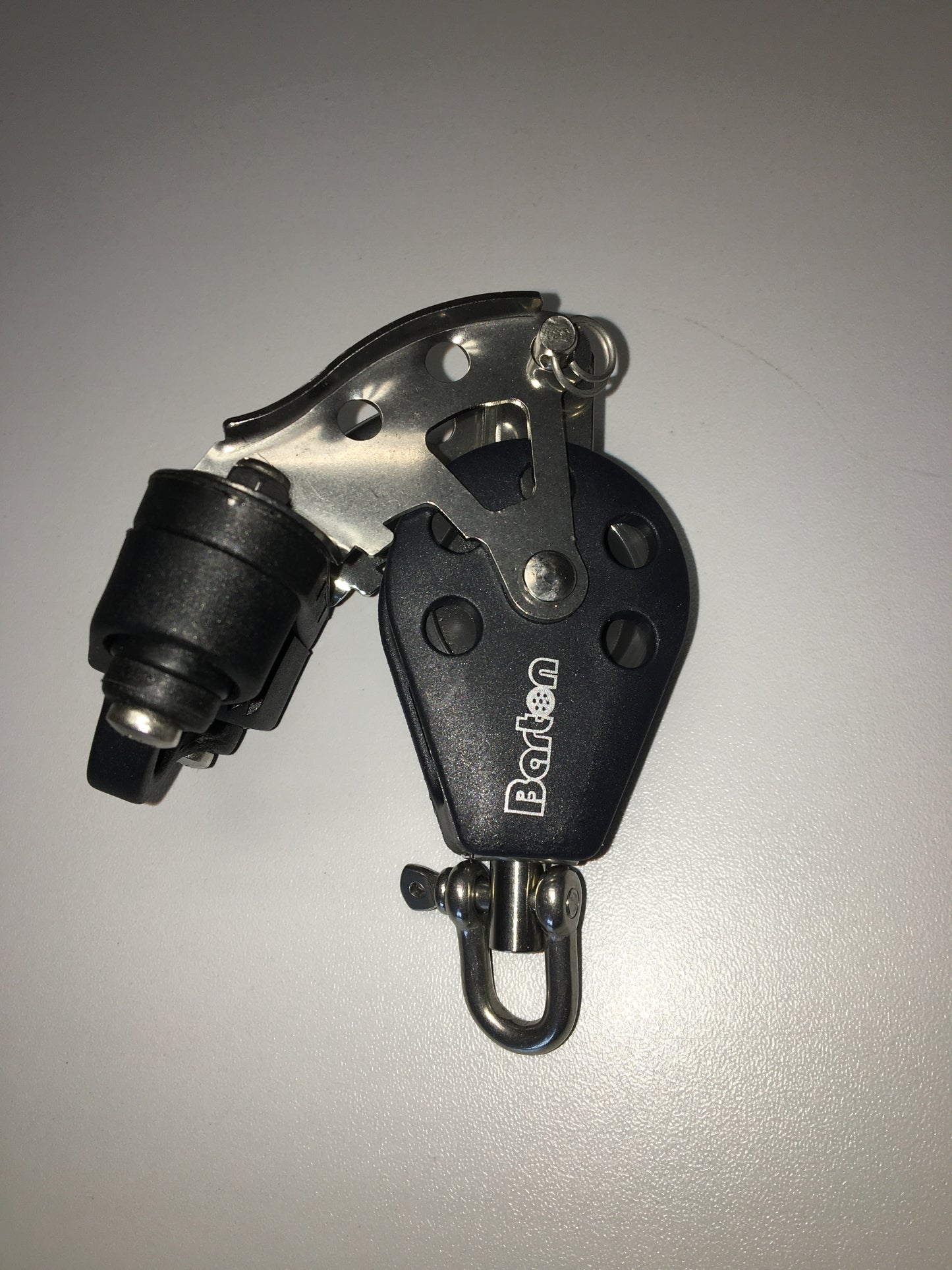 Barton Marine Size 2 35mm Ball Bearing Sheave Single Swivel Becket & Cam | SendIt Sailing