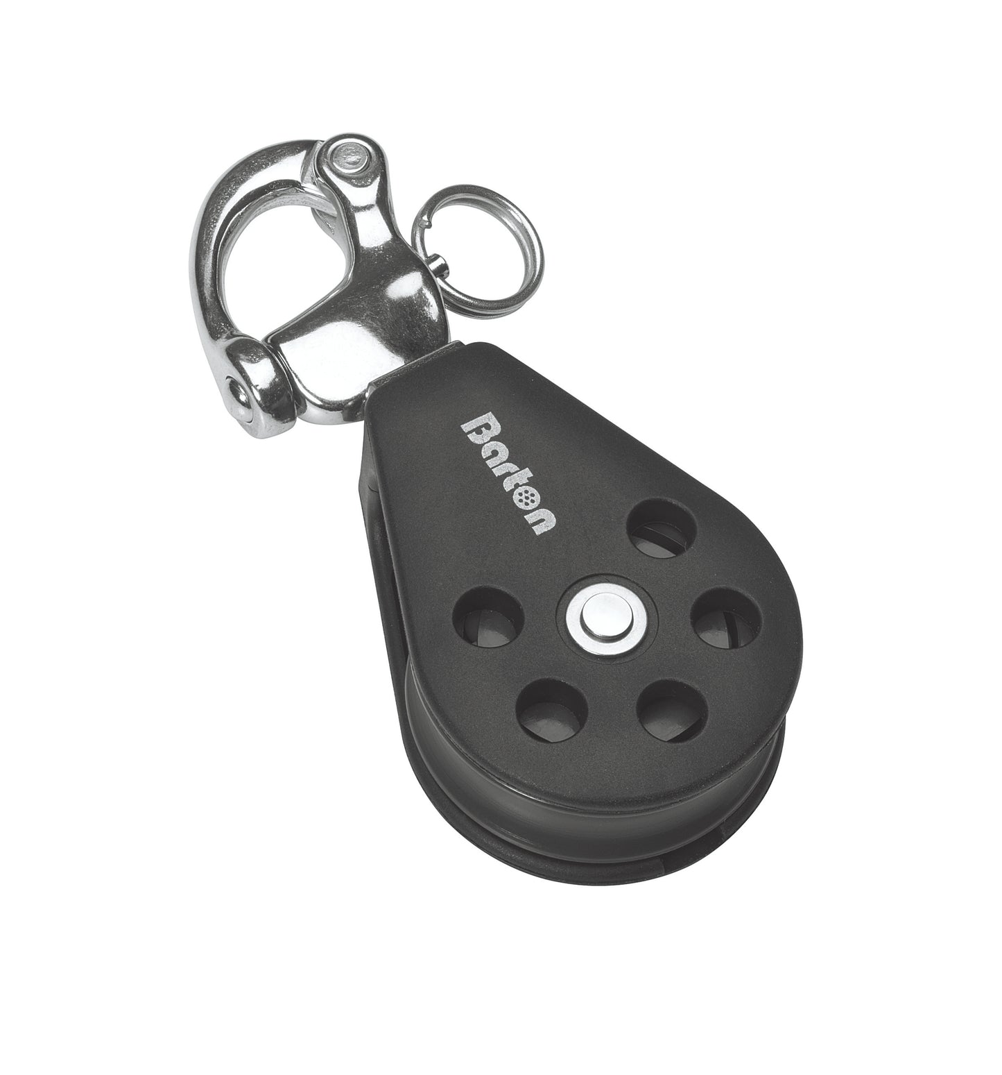 Barton Marine Size 3 45mm Ball Bearing Pulley Block Single With Snap Shackle | SendIt Sailing