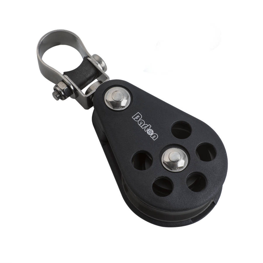 Barton Marine Size 5 54mm Plain Bearing Pulley Block Stanchion Lead Block | SendIt Sailing