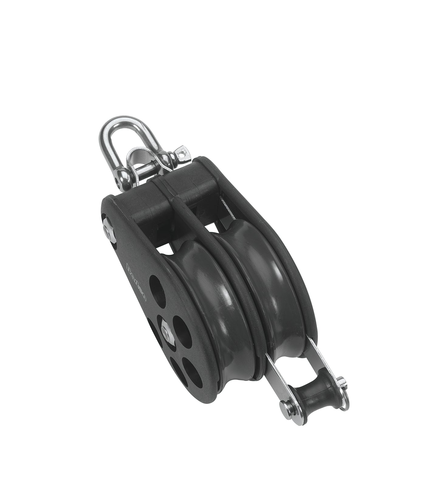 Barton Marine Size 5 54mm Ball Bearing Pulley Block Double Reverse Shackle & Becket | SendIt Sailing