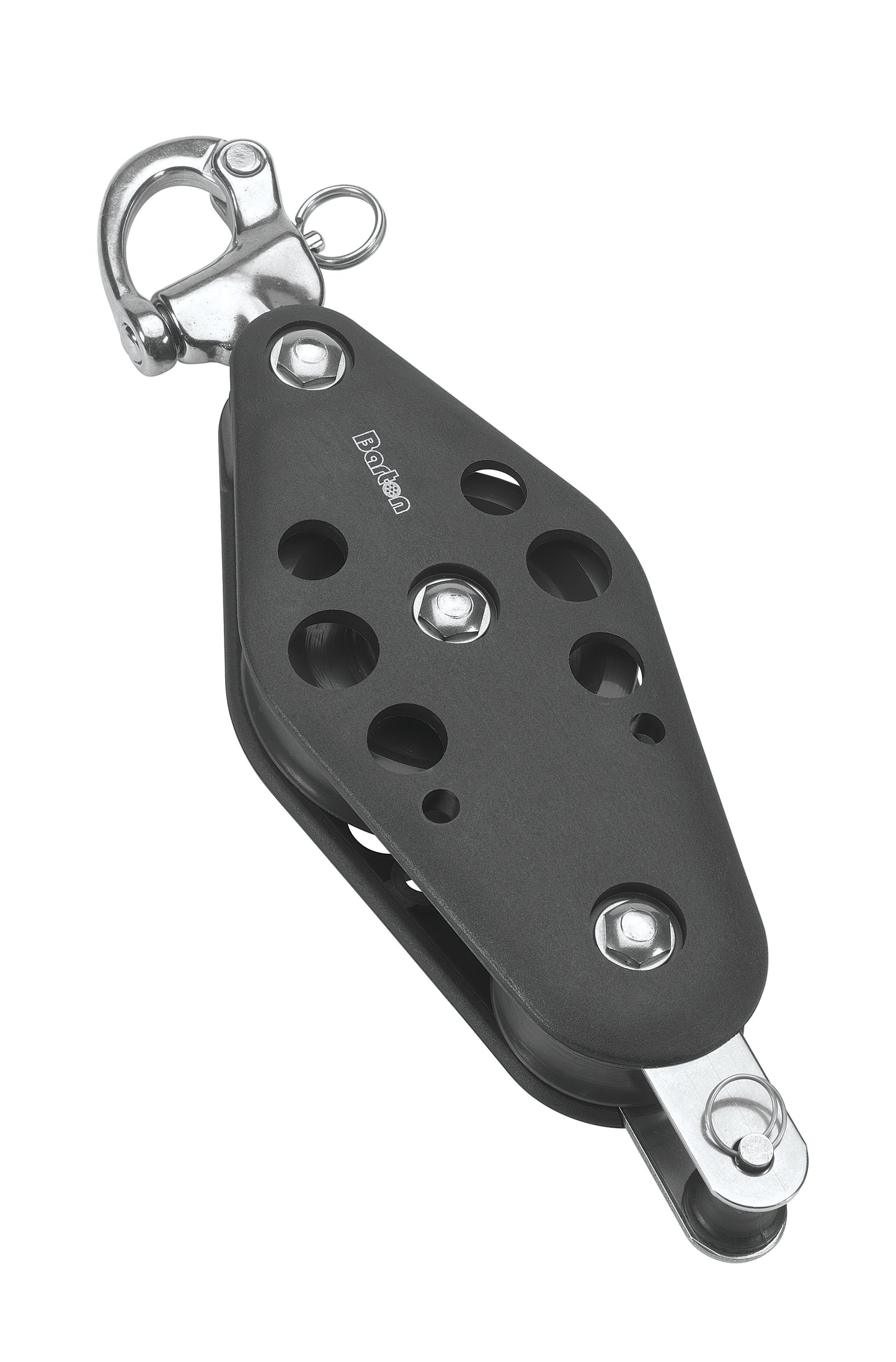 Barton Marine Size 5 38/64mm Plain Bearing Pulley Block Fiddle Snap Shackle & Becket | SendIt Sailing