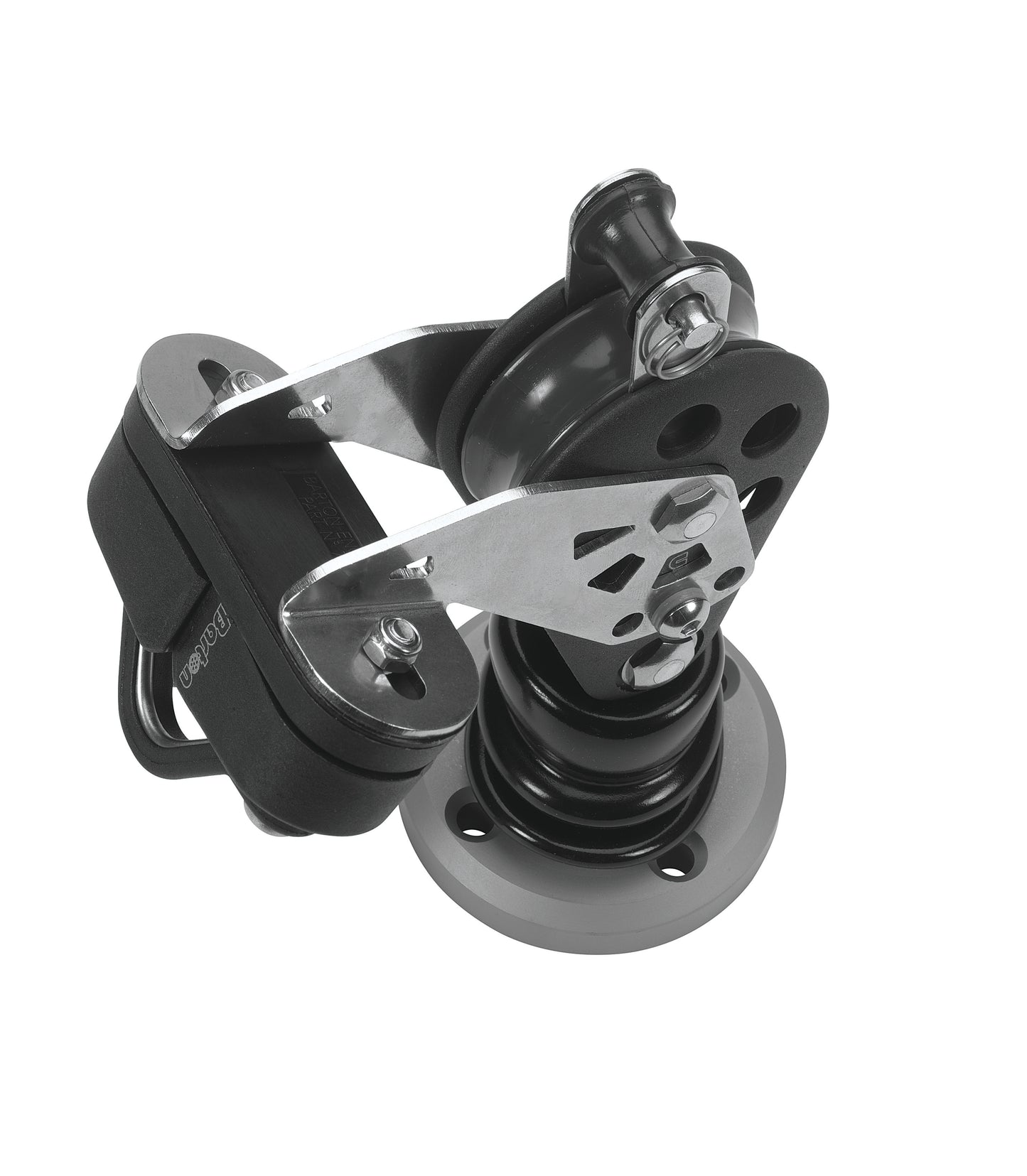 Barton Marine Size 5 54mm Plain Bearing Pulley Single Stand Up Block Becket & Cam | SendIt Sailing