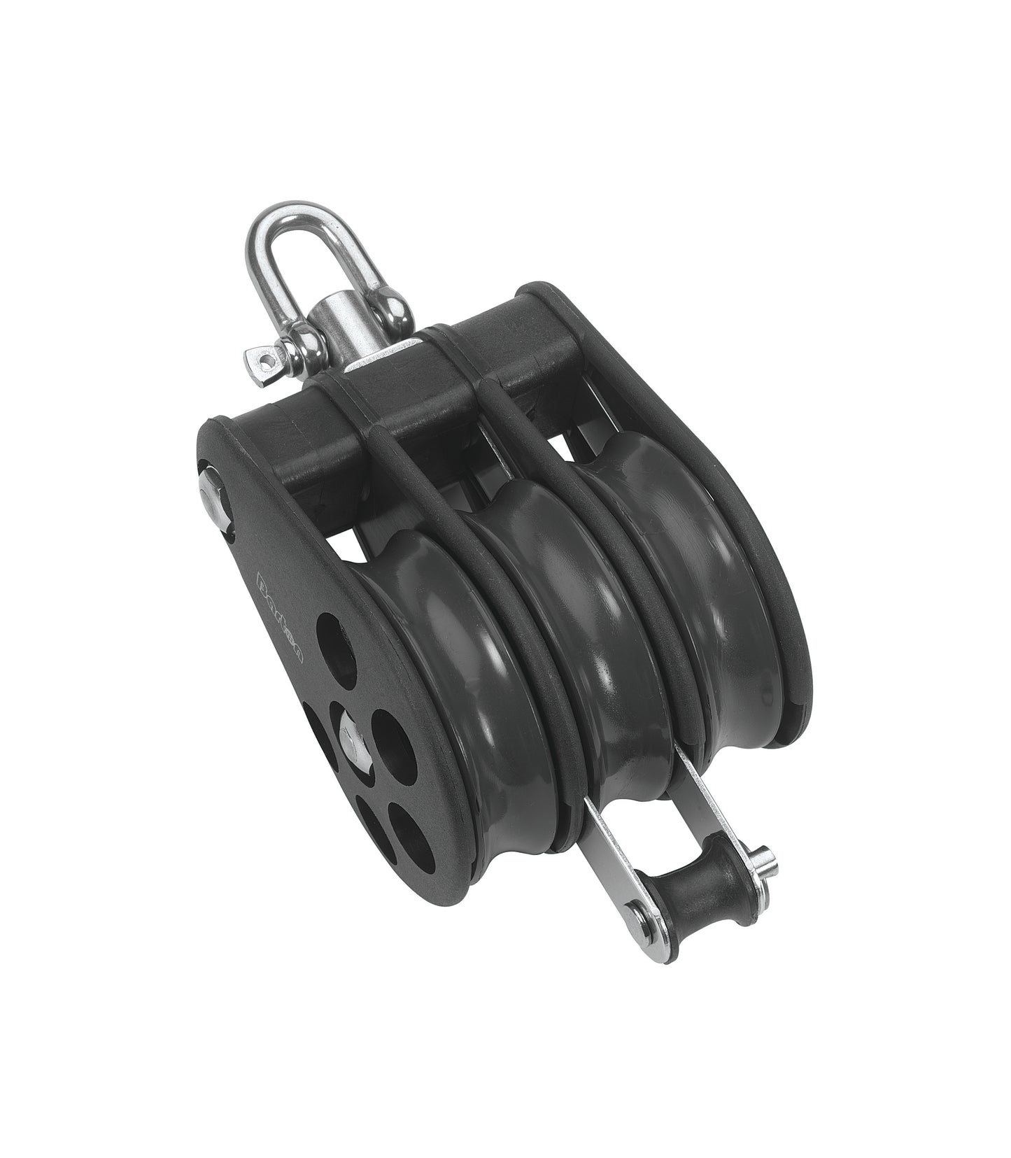 Barton Marine Size 6 64mm Ball Bearing Pulley Block Triple Swivel & Becket | SendIt Sailing