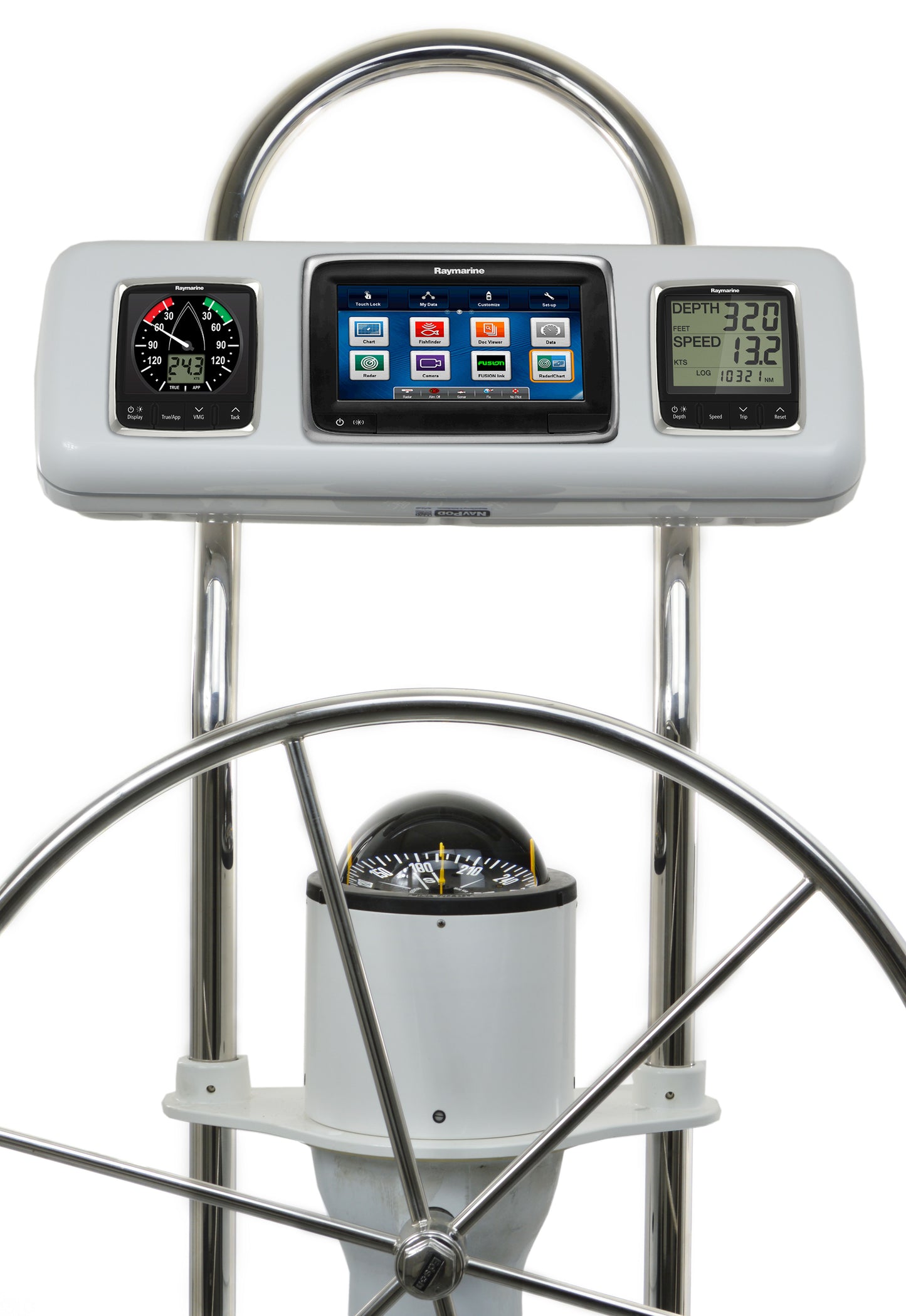 Navpod GP2605 SystemPod for Raymarine a75/77/78 | SendIt Sailing