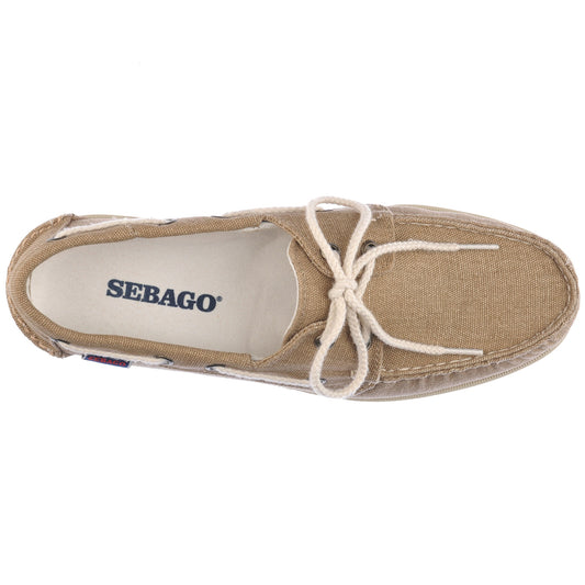 Sebago Portland Washed Canvas Shoe | SendIt Sailing