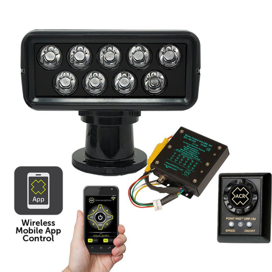 ACR RCL-100 Led Searchlight With Wi-Fi Kit - 12/24V | SendIt Sailing