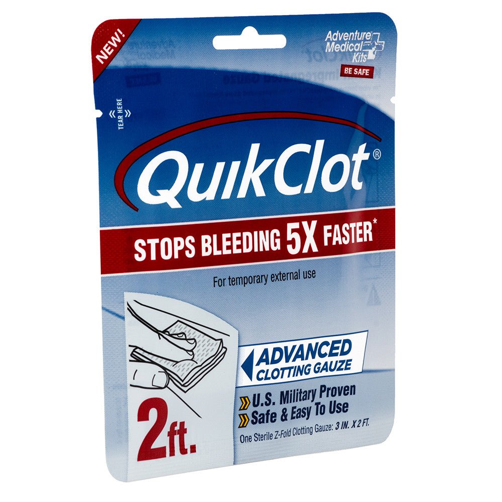 Adventure Medical QuickClot Gauze 3in | SendIt Sailing