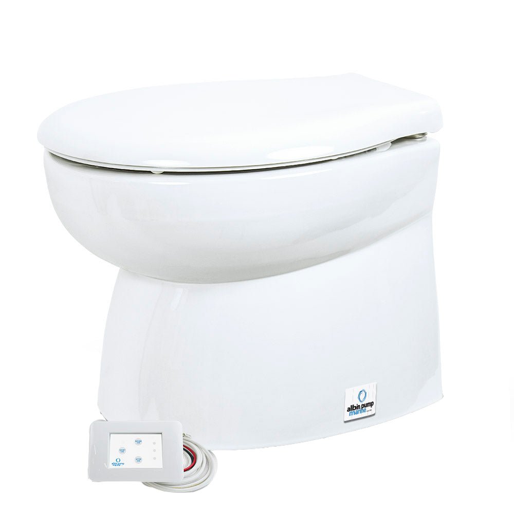 Albin Group Marine Toilet Silent Premium Low - 24V | SendIt Sailing