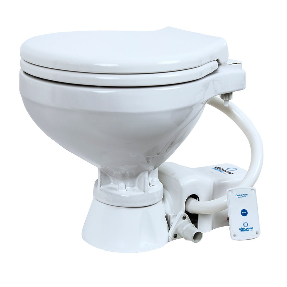 Albin Group Marine Toilet Standard Electric EVO Compact - 12v | SendIt Sailing