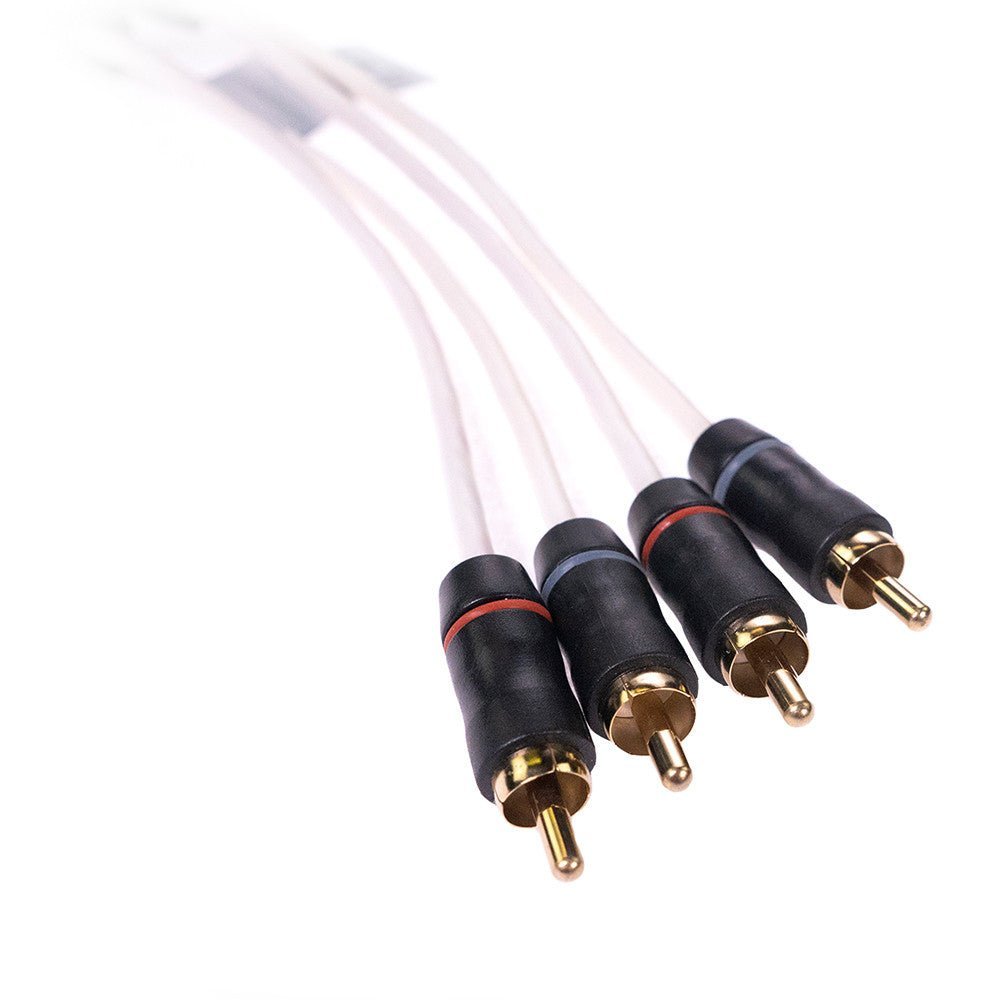 Fusion Performance RCA Cable - 4 Channel | SendIt Sailing