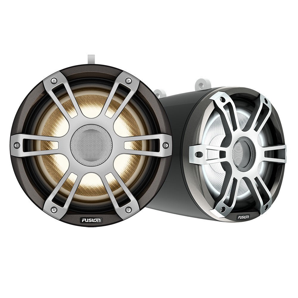 Fusion Signature Series 3i Marine Wake Tower Speakers - 8.8in - Black | SendIt Sailing